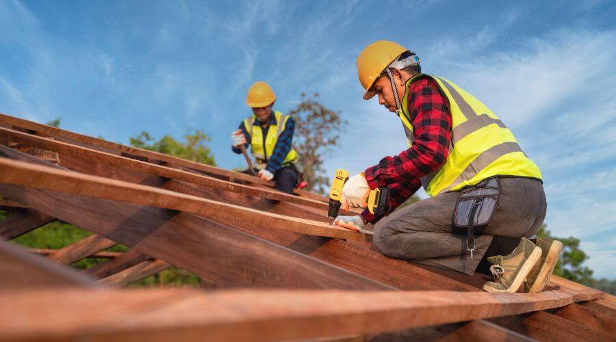 Professional metal roof installation in Bypro, KY